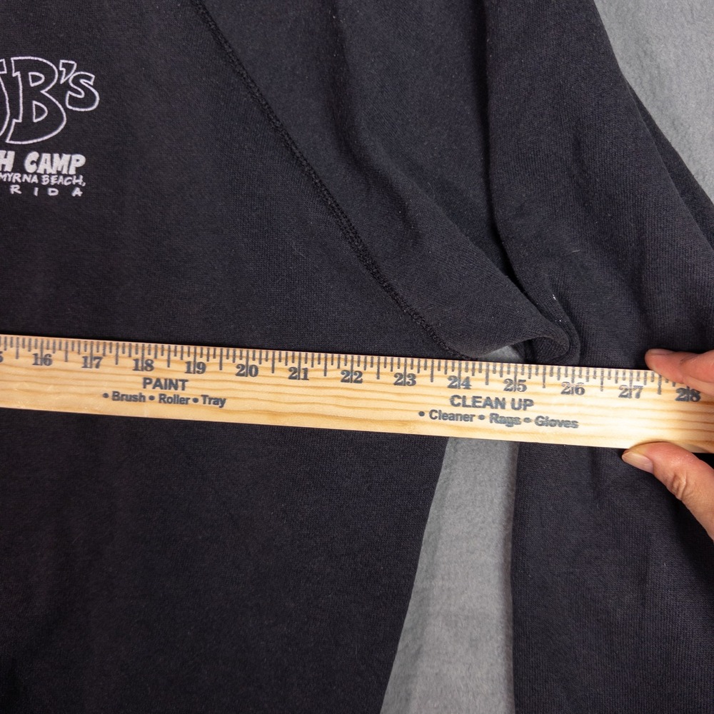 Tultex Sweatshirt Unisex 2XL Black JB's Fish Camp Florida Vintage 90s - Picture 5 of 8